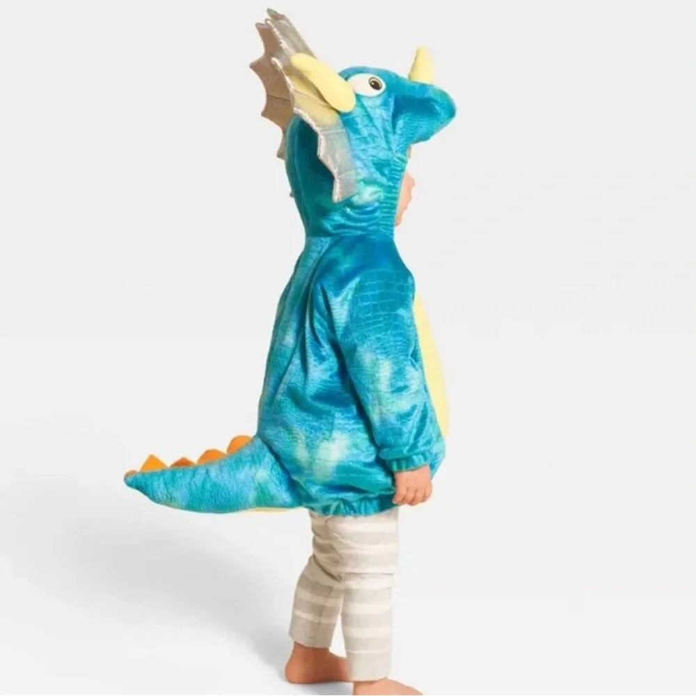 NEW Hyde & Eek Infant Triceratops Halloween Costume size 0-6 Months